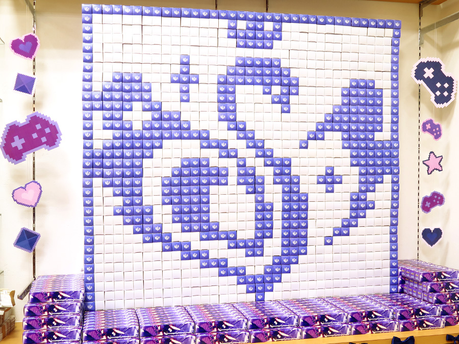 でらます×香源 1階のドット絵