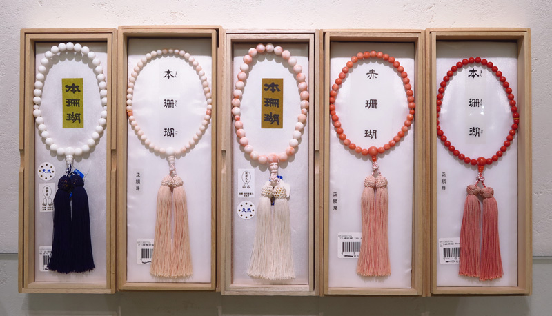 名古屋店-珊瑚の数珠