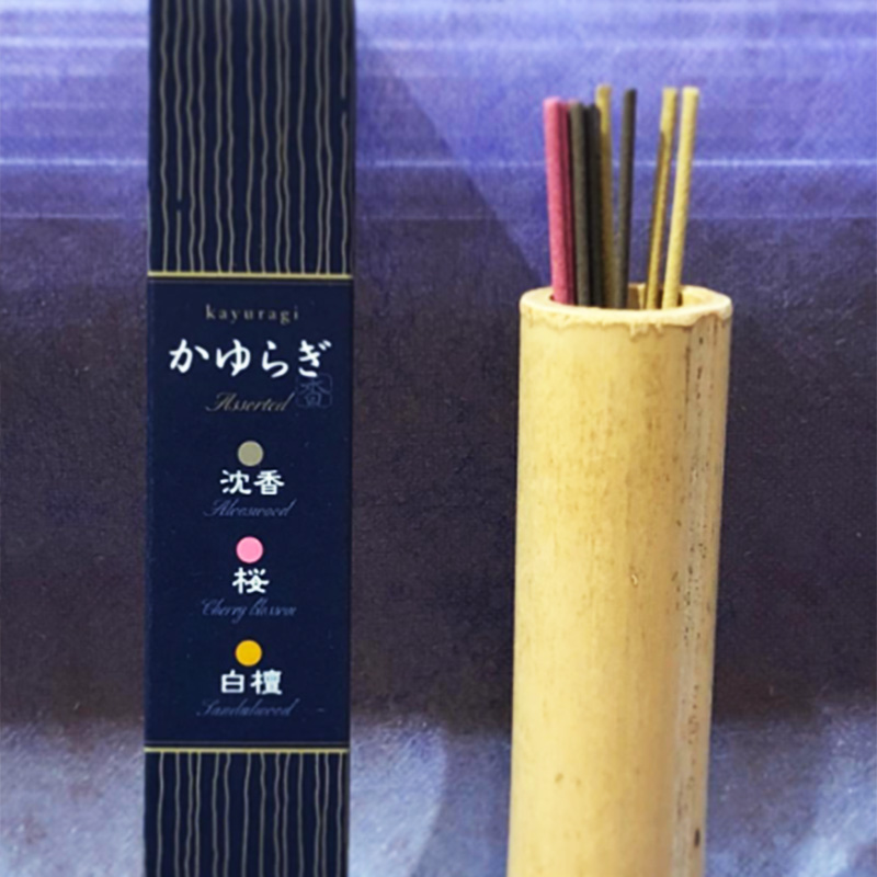 【商品のご案内】 日本香堂 かゆらぎ3種アソート