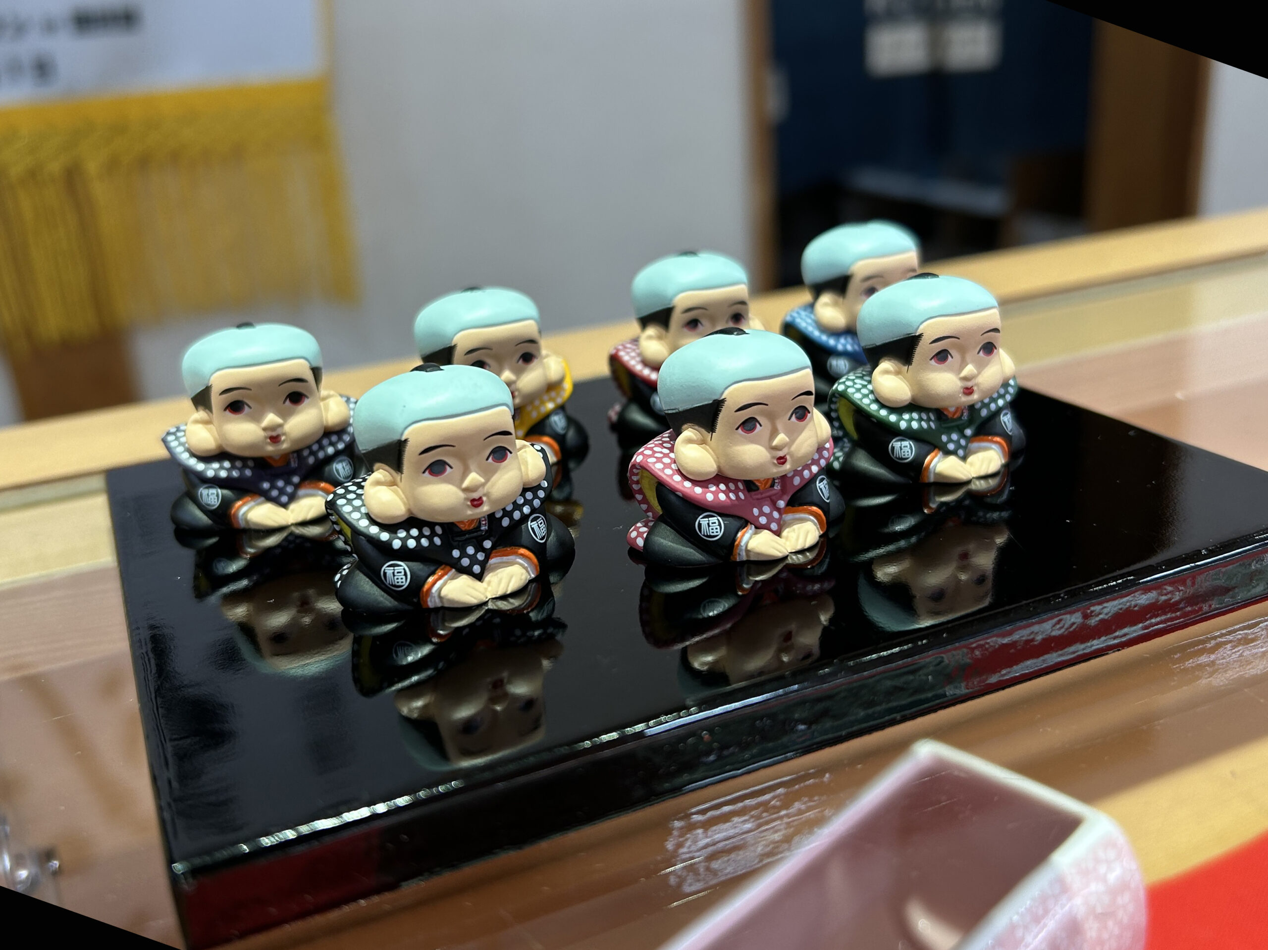 【香源名古屋本店】福を呼ぶ七福人形が来てくれました。